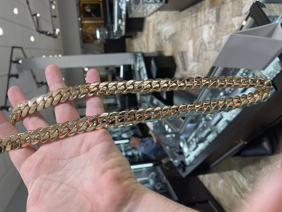 500 Gram Cuban Link Necklace