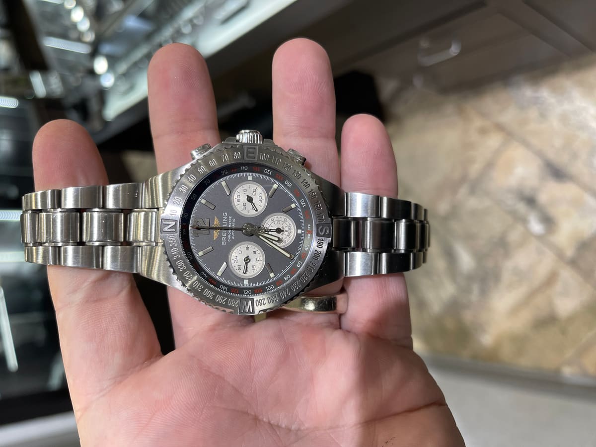 MENS BREITLING WATCH HERCULES, luxury watch