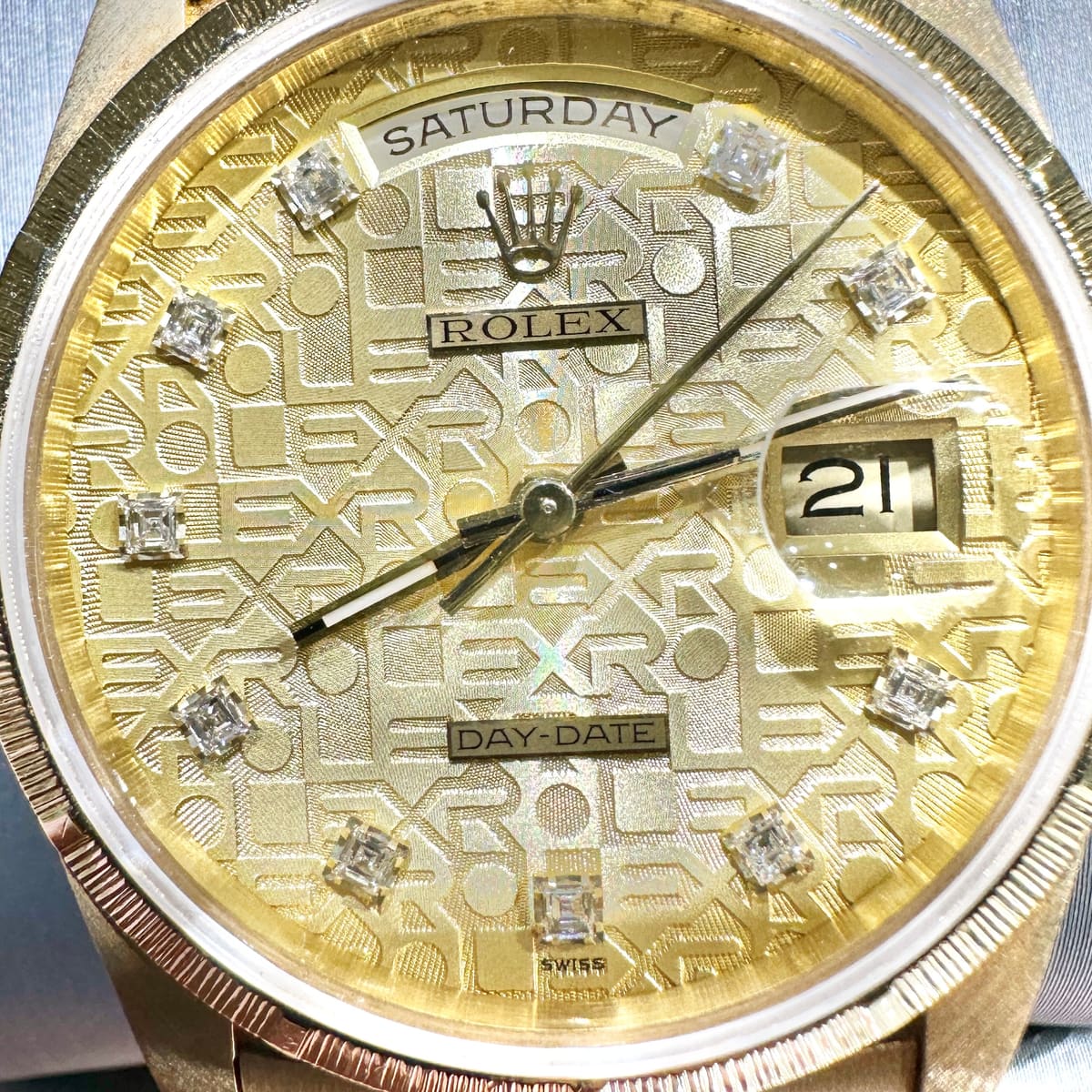 Rolex President Watch 18248, luxury watch, second view