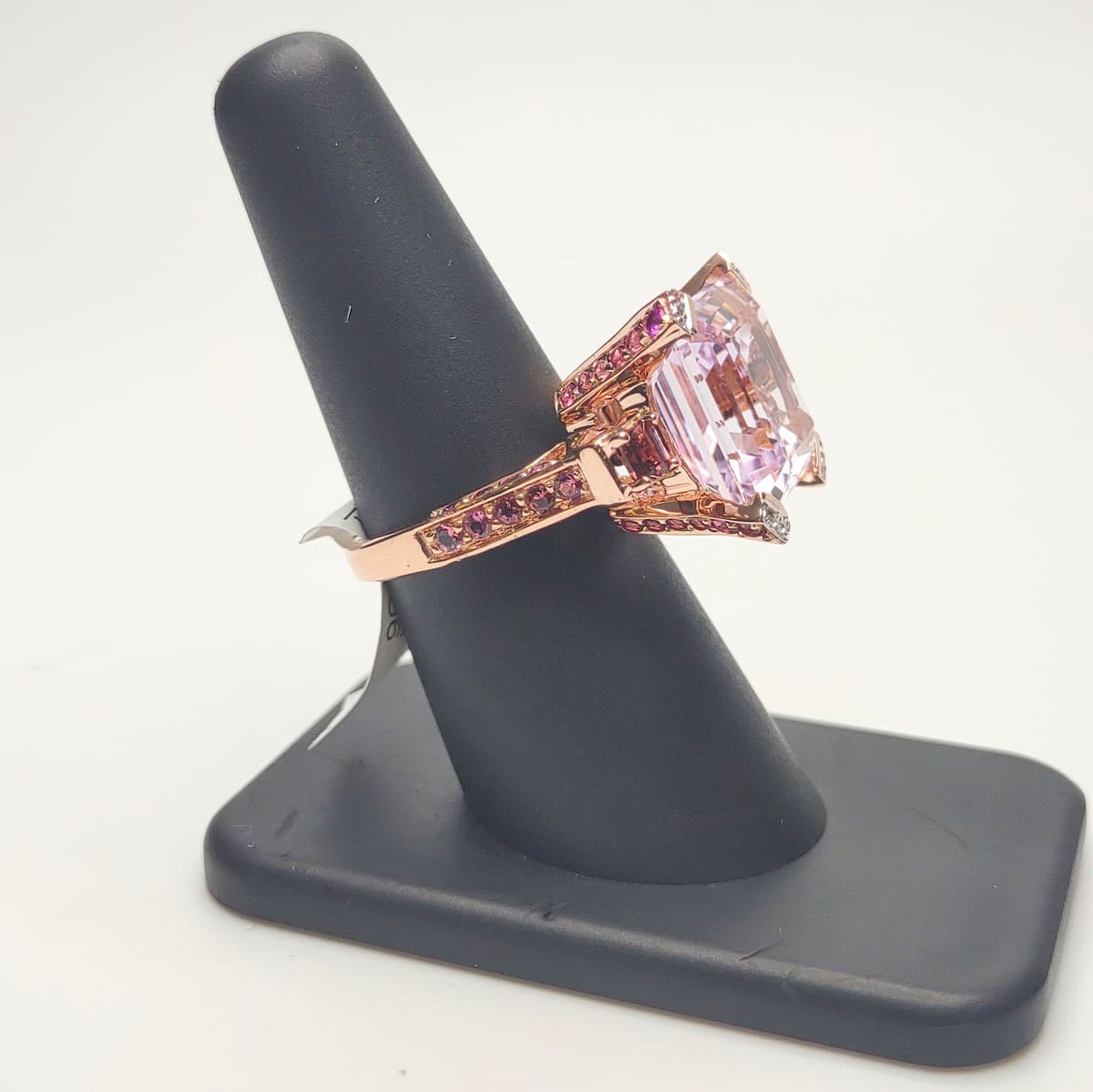 Morganite / Tourmaline Fashion Ring, second view