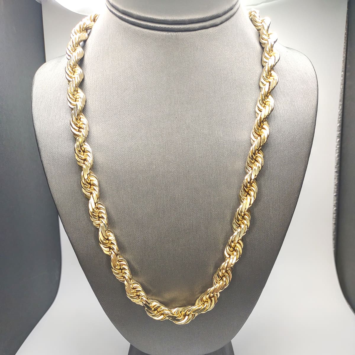 Large Vintage Style Rope Necklace