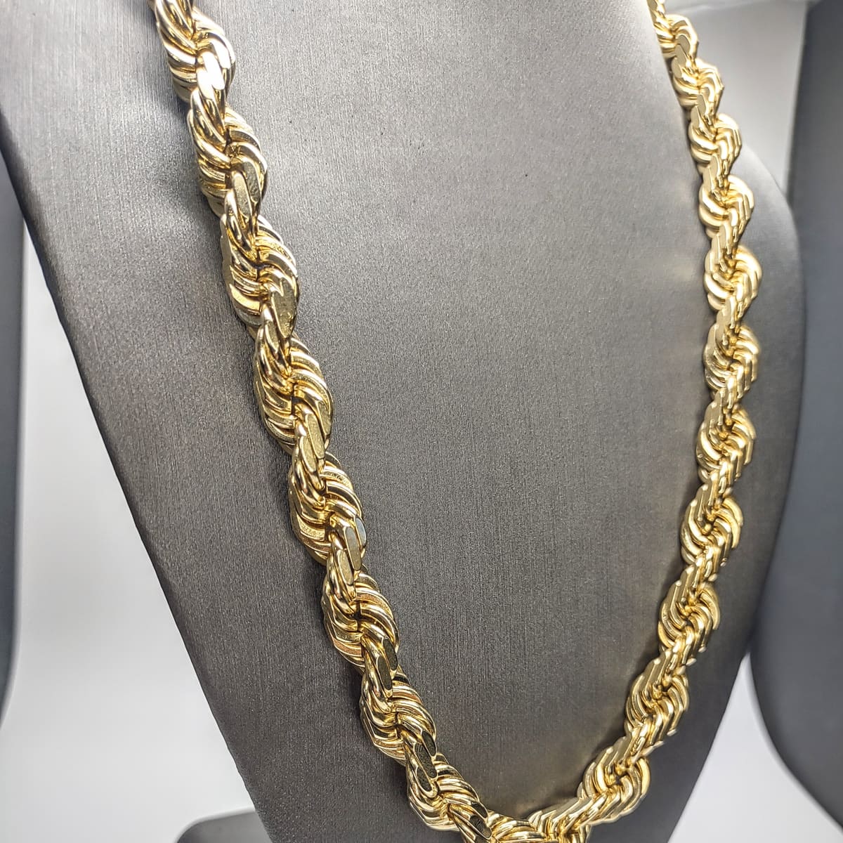 Large Vintage Style Rope Necklace, second view