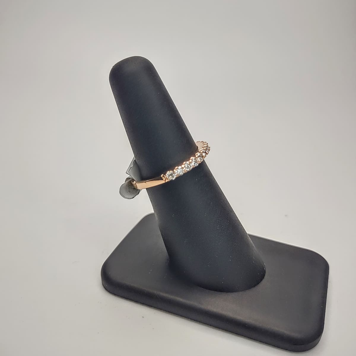 Diamond Wedding Band, wedding band, second view