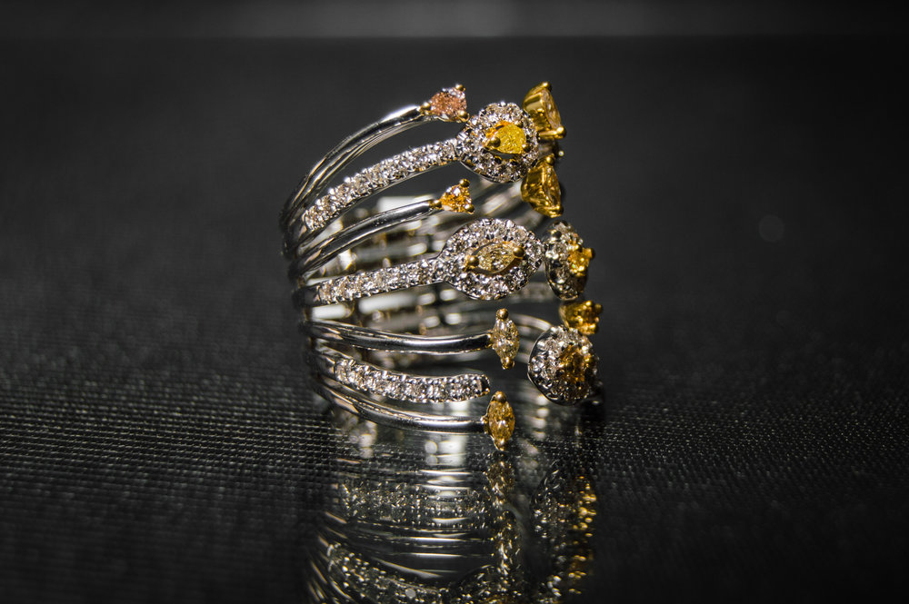 Estate jewelry evaluation at Florida Diamond Center